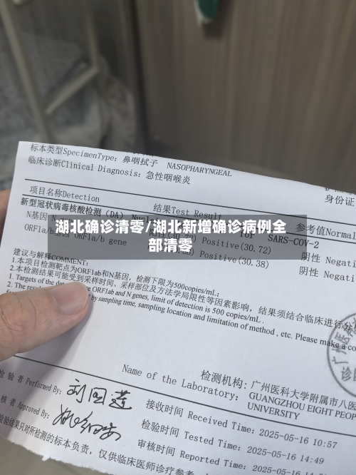 湖北确诊清零/湖北新增确诊病例全部清零