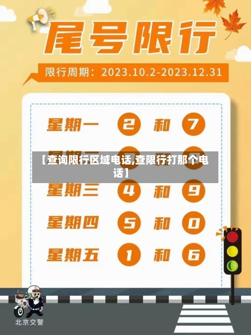 【查询限行区域电话,查限行打那个电话】